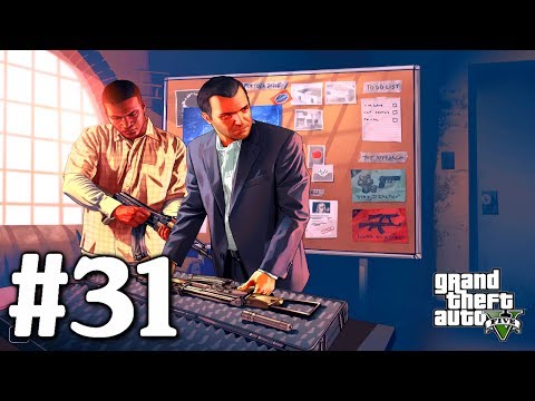 GTA 5 PS3: Playthrough Part 31[Blitz Play - Heist Planning]