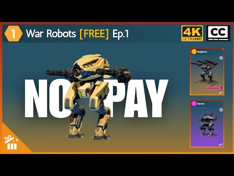 Starting From Scratch | Free To Play Episode: 1 | War Robots - F2P series