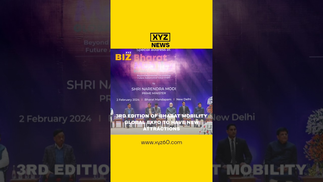 3rd edition of Bharat Mobility Global Expo to have new attractions