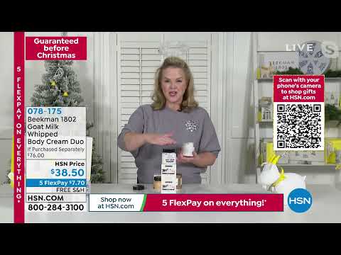 HSN | Beekman 1802 Holiday Gifts 12.18.2021 - 09 PM