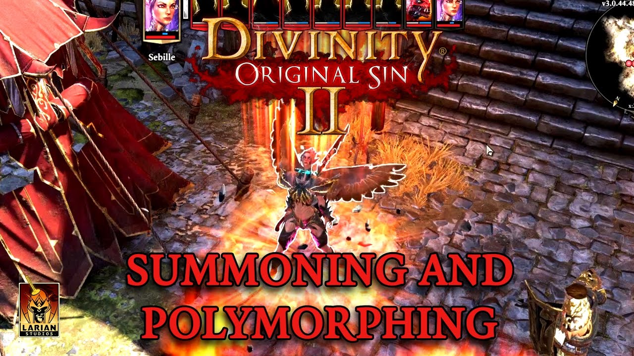 Divinity: Original Sin 2 - Summoning and Polymorphing Trailer - YouTube