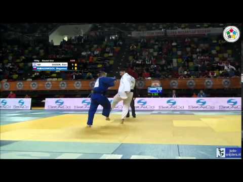 Judo 2014 Grand Prix Samsun: Sasson (ISR) - Magomedov (RUS) [-90kg]