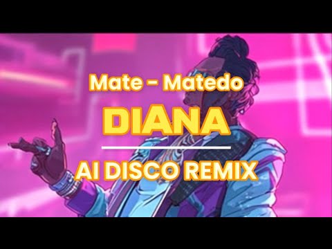 MATE-MATEDO DIANA - Snada Trio (AI DISCO REMIX) | Official Music Video - Madoda Music