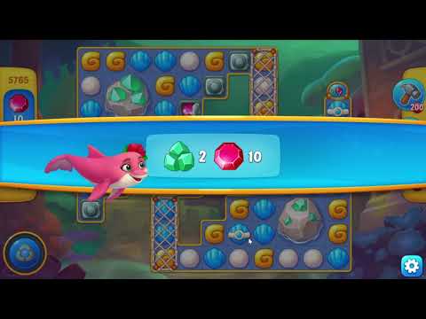 Fishdom 5765 Level - 12 moves - NO BooSTERS