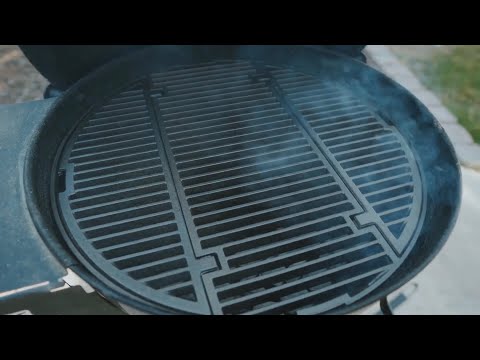 How to Season Malory Cast Iron Grill Grates for Weber Kettle Grills