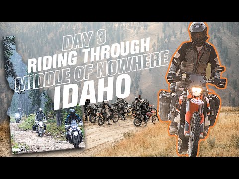 200 Mile day into the Idaho WILDERNESS | Part 3 RMATVMC Idaho Motorcycle Adventure Ride