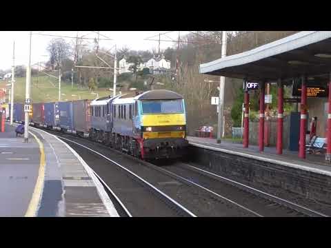 90024/ 90034 4m25 Mossend Euroterminal - Daventry Modal, 27th -  28th January 2022