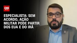 Vídeo: Sem acordo, ação militar pode partir tanto dos EUA quanto do Irã, diz especialista | WW