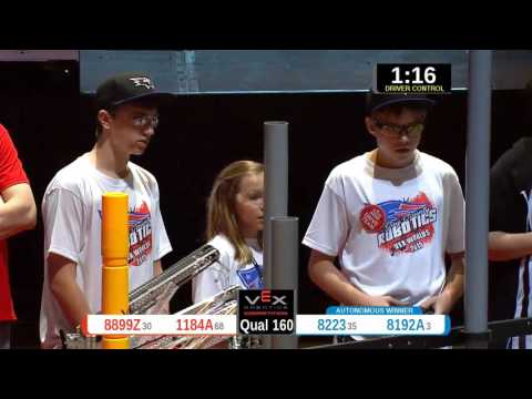 2015 VRC-MS Spir Q160 -  (8899Z 8223) 54-Spirit Div-VRC Middle School-VEX Worlds 2015