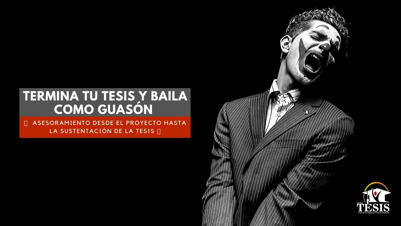 🤩[ Termina tu TESIS y baila como GUASÓN ]