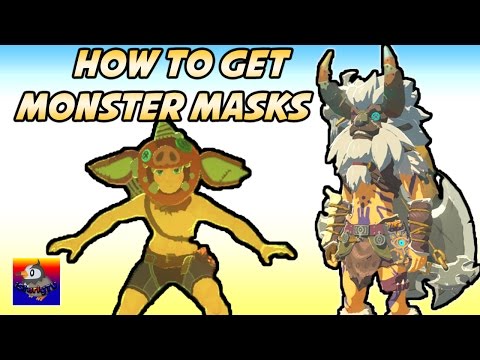 How to Get All Monster Masks in Legend of Zelda: Breath of the Wild! How to Get Dark Link Outfit