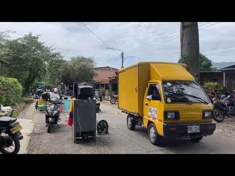 Luis Acevedo- Protesta pacífica en la vereda La Vega