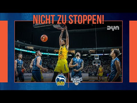 Highlights: ALBA BERLIN - MLP Academics Heidelberg | easyCredit BBL | Dyn Basketball