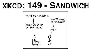 xkcd: 149 - Sandwich (Comic Dub)