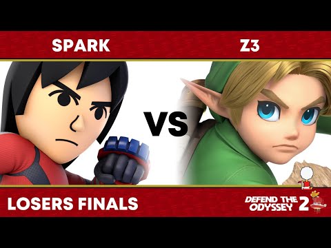 Defend the Odyssey 2 - SparK (Roy, Mii Brawler) VS DRiP | z3 (Young Link) - Losers Finals - SSBU