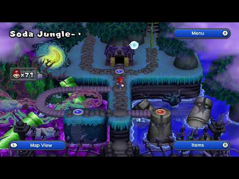 New Super Mario Bros U--Soda Jungle-4 Secret Exit