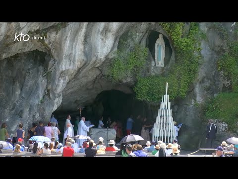 Chapelet du 7 juillet 2023 à Lourdes