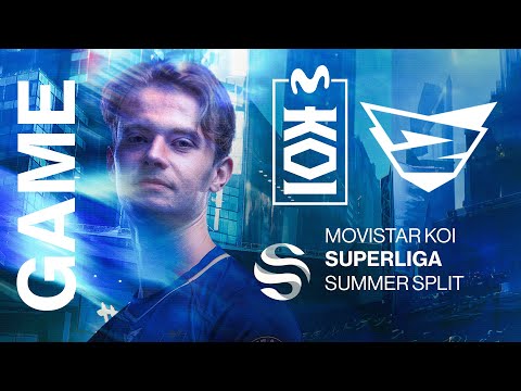 MOVISTAR KOI vs REBELS GAMING | SUPERLIGA SUMMER SPLIT - J17 [VOD]