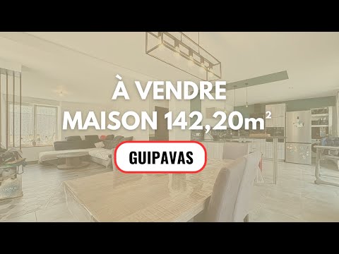 Maison 6 pièces à Guipavas – Idéale famille
