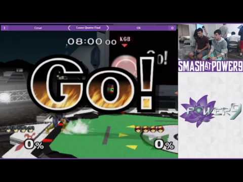 S@P9 #9 - Cesar (Marth) VS Oli (Falcon) SSBM Losers Quarter-Final