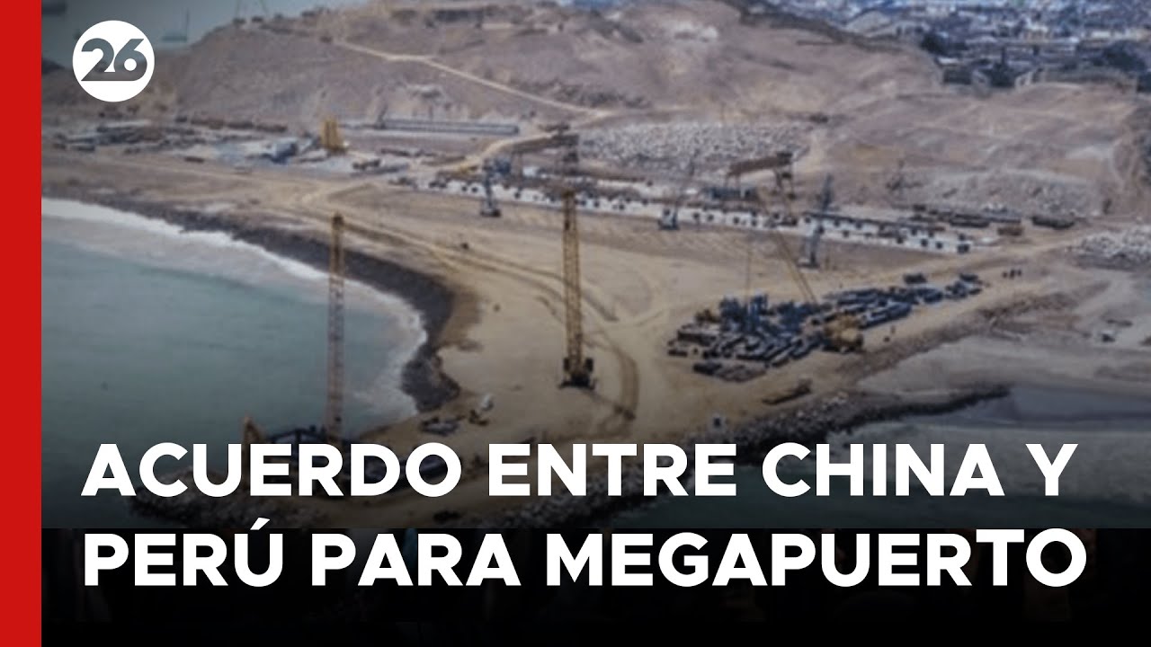 Acuerdo entre China y Perú para armar un megapuerto