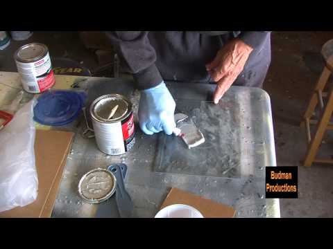 Mixing and Applying Body Filler - Bondo