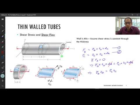 Topic # 4.4 - Torsion in Thin Walled Tubes + Stress Concentration