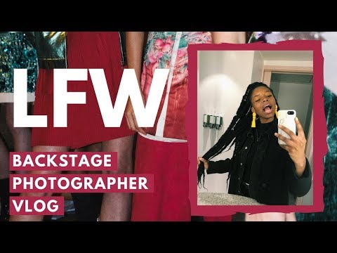 BACKSTAGE AT LONDON FASHION WEEK W/ FASHION SCOUT | Deborah Iona