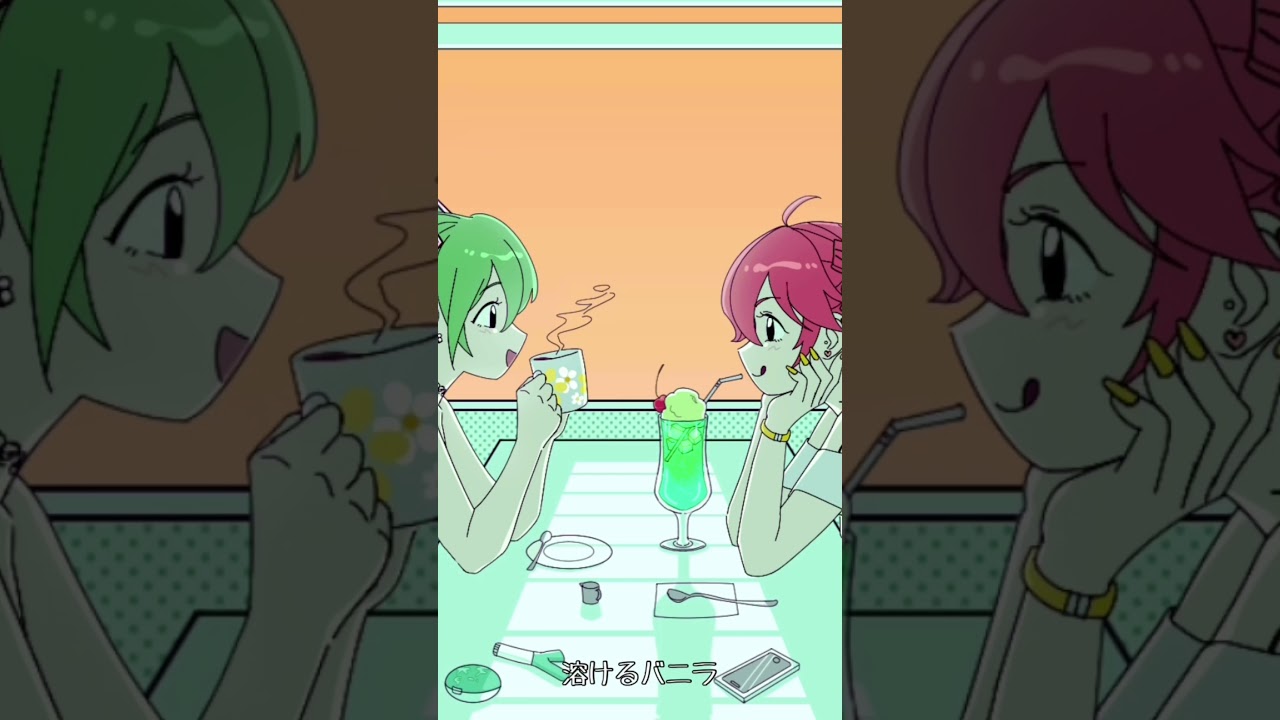 クリームソーダとシャンデリア　初音ミク×重音テト　　　投稿しました！