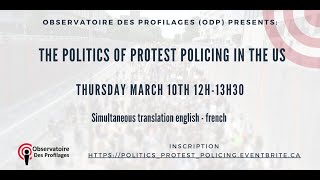 The politics of protest policing in the US - english
