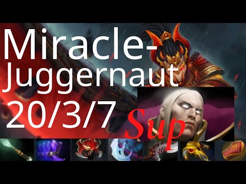 Miracle- Juggernaut vs Sven - sweet sweet position - Nigma vs JE g2 - EPIC League dota2