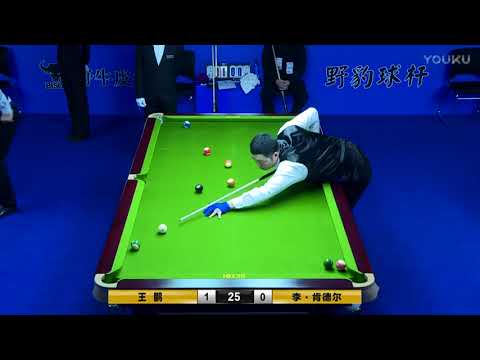 Wang Peng (CHN) VS Lee Kendall (UK) - 2017 Shijiazhuang Chinese 8 Ball International Open