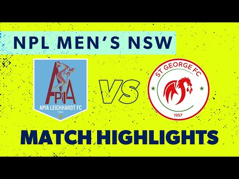 NPL Men's NSW Round 6 Highlights – APIA Leichhardt FC v St George FC