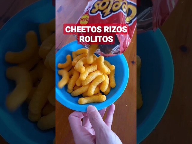 Vídeo relacionado con Cheetos Rizos, Producto de Aperitivo hinchado, Snack sabor a Queso y ketchup, bolsa individual, 96gr