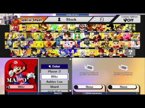 Oakville Uproar 3 WHEEL OF SALT! EMG Blitz vs. EMG Blacktwins - Special Smash