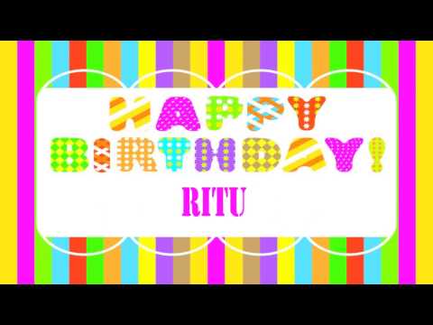 Ritu Birthday  Wishes - Happy Birthday RITU