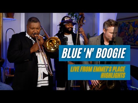 Emmet Cohen w/ Wycliffe Gordon & Adrian Cunningham | Blue 'n' Boogie
