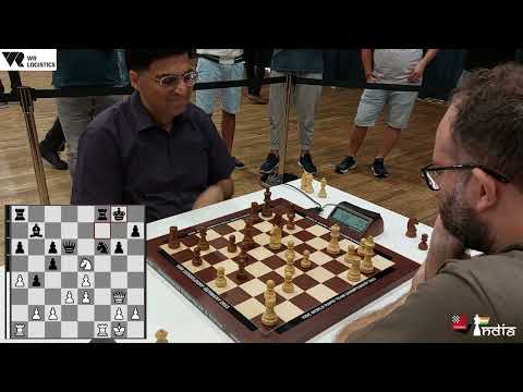 A CRAZY endgame with many TWISTS and TURNS | Pavel Eljanov vs Vishy Anand | World Rapid Teams