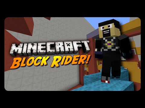 AntVenom - SUMMON YOUR OWN PARKOUR PATH! (Minecraft Block Rider)