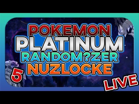 Pokemon Platinum Randomizer Nuzlocke Live Episode 5!!!
