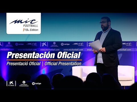 MICFootball'19 - Presentación / Presentació / Presentation