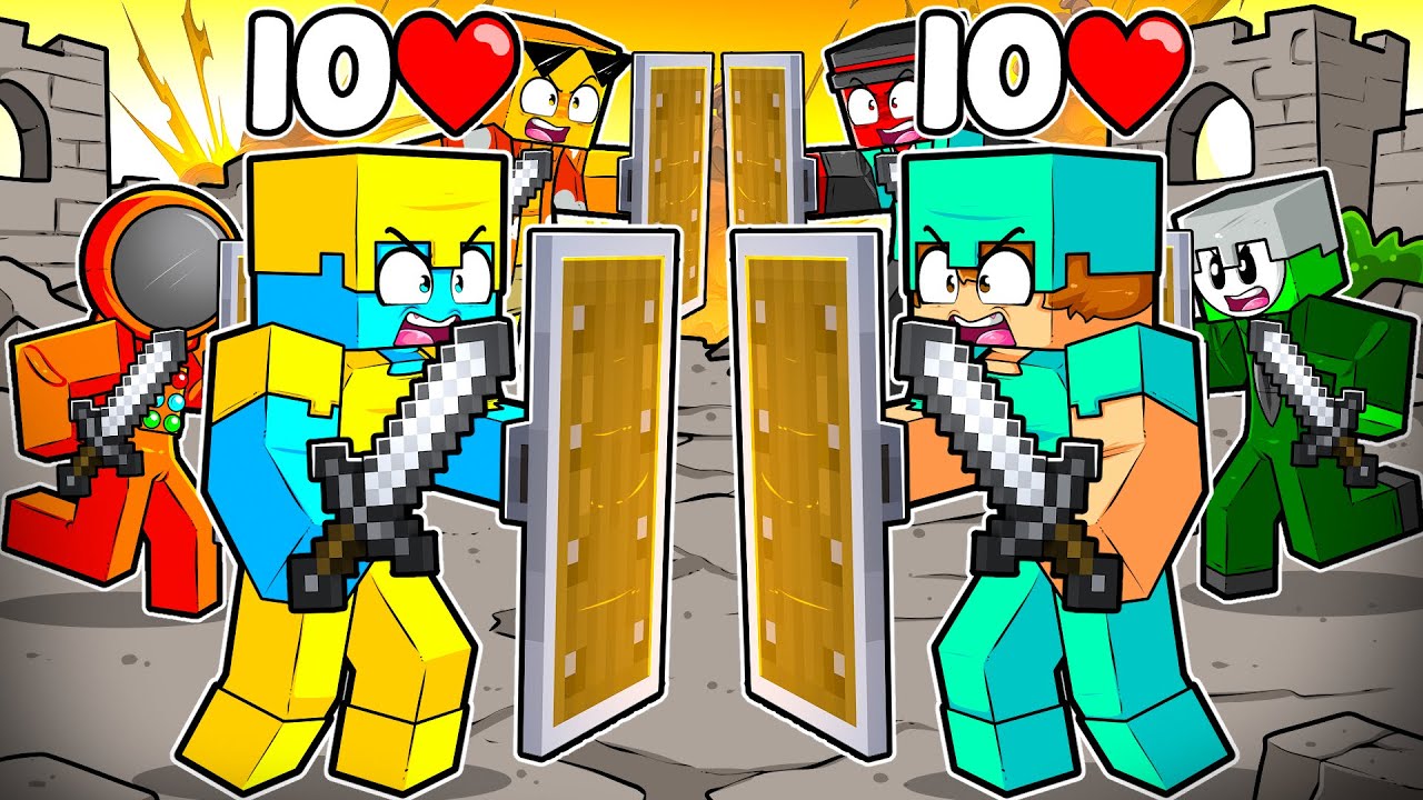 100 Jogadores na Guerra de Corações!