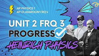AP Physics 1: Unit 2 FRQ 3: AP CLASSROOM PROGRESS CHECK FRQ's