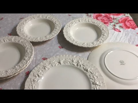 A Vintage Thrift Haul - bone China, fine China, restaurant ware & pottery #162