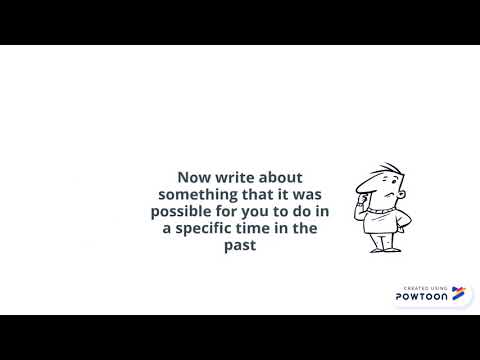 could vs was / were able to