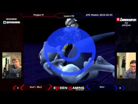 ePG Weekly - silvr (Wolf) Vs. Souf | Blu2 (Mewtwo) (Losers R5) - Project M