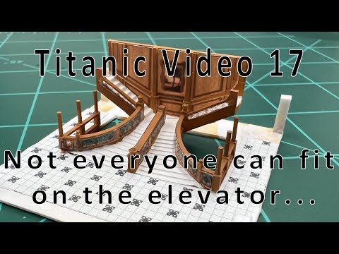 1:200 RMS Titanic Build Video 17