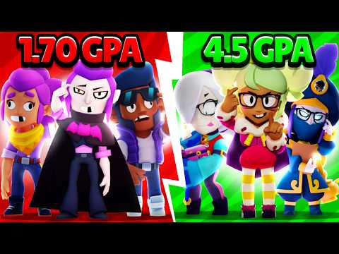 A+ Students vs F- Students in Brawl Stars (Who is Better???)