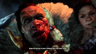 Far Cry Primal - Into Udam Land: Ull w Daughter Meets Takkar ''Udam Sick With Skull Fire'' Cutscene