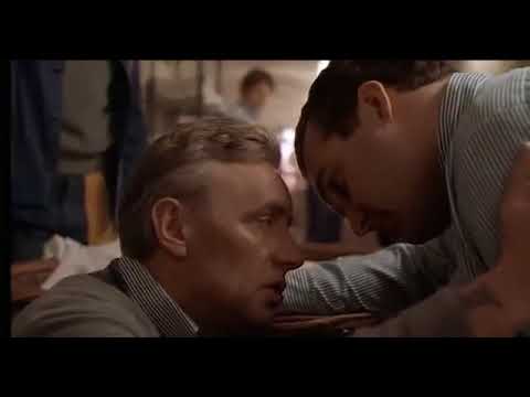 In the Name of the Father: Gerry (Daniel Day Lewis) and IRA Member Confront Ronnie Smalls in Prison